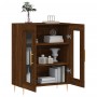 Sideboard aus eichenbraunem Holzwerkstoff, 69,5 x 34 x 90 cm von vidaXL, Sideboards - Ref: Foro24-827779, Preis: 88,12 €, Rab...