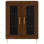 Sideboard aus eichenbraunem Holzwerkstoff, 69,5 x 34 x 90 cm von vidaXL, Sideboards - Ref: Foro24-827779, Preis: 88,12 €, Rab...