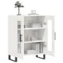Hochglanzweißes Sperrholz-Sideboard 69,5 x 34 x 90 cm von vidaXL, Sideboards - Ref: Foro24-827814, Preis: 95,51 €, Rabatt: %