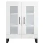 Hochglanzweißes Sperrholz-Sideboard 69,5 x 34 x 90 cm von vidaXL, Sideboards - Ref: Foro24-827814, Preis: 95,51 €, Rabatt: %