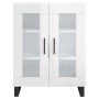 Hochglanzweißes Sperrholz-Sideboard 69,5 x 34 x 90 cm von vidaXL, Sideboards - Ref: Foro24-827814, Preis: 96,73 €, Rabatt: %