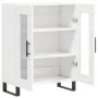 Hochglanzweißes Sperrholz-Sideboard 69,5 x 34 x 90 cm von vidaXL, Sideboards - Ref: Foro24-827814, Preis: 95,51 €, Rabatt: %