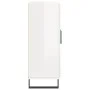 Aparador de madera contrachapada blanco brillante 69,5x34x90 cm de vidaXL, Aparadores - Ref: Foro24-827814, Precio: 95,49 €, ...