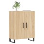 Sideboard aus Sonoma-Eichenholzwerkstoff, 69,5 x 34 x 90 cm von vidaXL, Sideboards - Ref: Foro24-827751, Preis: 98,65 €, Raba...