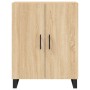 Sideboard aus Sonoma-Eichenholzwerkstoff, 69,5 x 34 x 90 cm von vidaXL, Sideboards - Ref: Foro24-827751, Preis: 98,65 €, Raba...