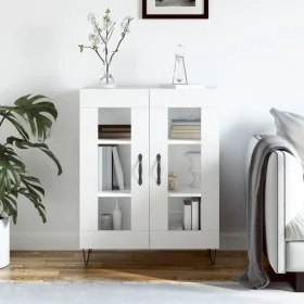 Weißes Sideboard aus Holzwerkstoff, 69,5 x 34 x 90 cm von vidaXL, Sideboards - Ref: Foro24-827780, Preis: 81,47 €, Rabatt: %