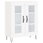 White engineered wood sideboard 69.5x34x90 cm by vidaXL, Sideboards - Ref: Foro24-827780, Price: 85,60 €, Discount: %