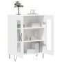 White engineered wood sideboard 69.5x34x90 cm by vidaXL, Sideboards - Ref: Foro24-827780, Price: 85,60 €, Discount: %