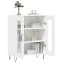 White engineered wood sideboard 69.5x34x90 cm by vidaXL, Sideboards - Ref: Foro24-827780, Price: 84,57 €, Discount: %