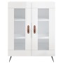 Aparador de madera contrachapada blanco brillante 69,5x34x90 cm de vidaXL, Aparadores - Ref: Foro24-827758, Precio: 89,41 €, ...