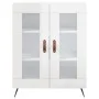 Hochglanzweißes Sperrholz-Sideboard 69,5 x 34 x 90 cm von vidaXL, Sideboards - Ref: Foro24-827758, Preis: 88,22 €, Rabatt: %