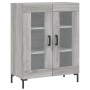 Sonoma-graues Sideboard aus Holzwerkstoff, 69,5 x 34 x 90 cm von vidaXL, Sideboards - Ref: Foro24-827794, Preis: 87,59 €, Rab...
