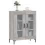 Sonoma-graues Sideboard aus Holzwerkstoff, 69,5 x 34 x 90 cm von vidaXL, Sideboards - Ref: Foro24-827794, Preis: 87,59 €, Rab...