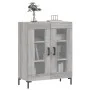Sonoma gray engineered wood sideboard 69.5x34x90 cm by vidaXL, Sideboards - Ref: Foro24-827794, Price: 85,79 €, Discount: %