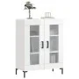 Glossy white plywood sideboard 69.5x34x90 cm by vidaXL, Sideboards - Ref: Foro24-827790, Price: 92,25 €, Discount: %
