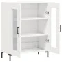 Glossy white plywood sideboard 69.5x34x90 cm by vidaXL, Sideboards - Ref: Foro24-827790, Price: 92,25 €, Discount: %
