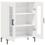 Hochglanzweißes Sperrholz-Sideboard 69,5 x 34 x 90 cm von vidaXL, Sideboards - Ref: Foro24-827790, Preis: 93,41 €, Rabatt: %