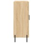 Aparador de madera de ingeniería roble Sonoma 69,5x34x90 cm