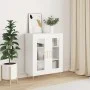 Aparador de madera de ingeniería blanco 69,5x34x90 cm de vidaXL, Aparadores - Ref: Foro24-827772, Precio: 83,93 €, Descuento: %