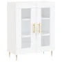 Aparador de madera de ingeniería blanco 69,5x34x90 cm de vidaXL, Aparadores - Ref: Foro24-827772, Precio: 83,93 €, Descuento: %