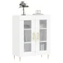 Aparador de madera de ingeniería blanco 69,5x34x90 cm de vidaXL, Aparadores - Ref: Foro24-827772, Precio: 83,93 €, Descuento: %