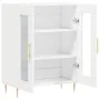 Aparador de madera de ingeniería blanco 69,5x34x90 cm de vidaXL, Aparadores - Ref: Foro24-827772, Precio: 83,93 €, Descuento: %