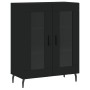 Engineered wood black sideboard 69.5x34x90 cm by vidaXL, Sideboards - Ref: Foro24-827805, Price: 88,10 €, Discount: %