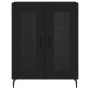 Sideboard aus schwarzem Holzwerkstoff 69,5x34x90 cm von vidaXL, Sideboards - Ref: Foro24-827805, Preis: 88,17 €, Rabatt: %