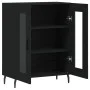 Sideboard aus schwarzem Holzwerkstoff 69,5x34x90 cm von vidaXL, Sideboards - Ref: Foro24-827805, Preis: 87,11 €, Rabatt: %