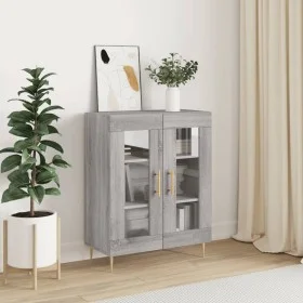 Sonoma gray engineered wood sideboard 69.5x34x90 cm by vidaXL, Sideboards - Ref: Foro24-827778, Price: 83,60 €, Discount: %