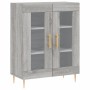 Sonoma-graues Sideboard aus Holzwerkstoff, 69,5 x 34 x 90 cm von vidaXL, Sideboards - Ref: Foro24-827778, Preis: 84,63 €, Rab...