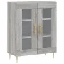 Sonoma gray engineered wood sideboard 69.5x34x90 cm by vidaXL, Sideboards - Ref: Foro24-827778, Price: 83,60 €, Discount: %