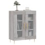 Aparador de madera de ingeniería gris Sonoma 69,5x34x90 cm de vidaXL, Aparadores - Ref: Foro24-827778, Precio: 84,54 €
