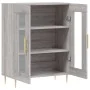 Sonoma gray engineered wood sideboard 69.5x34x90 cm by vidaXL, Sideboards - Ref: Foro24-827778, Price: 83,60 €, Discount: %
