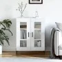 Hochglanzweißes Sperrholz-Sideboard 69,5 x 34 x 90 cm von vidaXL, Sideboards - Ref: Foro24-827798, Preis: 96,73 €, Rabatt: %
