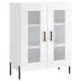 Hochglanzweißes Sperrholz-Sideboard 69,5 x 34 x 90 cm von vidaXL, Sideboards - Ref: Foro24-827798, Preis: 96,73 €, Rabatt: %