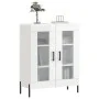 Hochglanzweißes Sperrholz-Sideboard 69,5 x 34 x 90 cm von vidaXL, Sideboards - Ref: Foro24-827798, Preis: 96,73 €, Rabatt: %