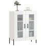 Hochglanzweißes Sperrholz-Sideboard 69,5 x 34 x 90 cm von vidaXL, Sideboards - Ref: Foro24-827798, Preis: 97,93 €, Rabatt: %