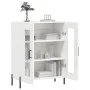Hochglanzweißes Sperrholz-Sideboard 69,5 x 34 x 90 cm von vidaXL, Sideboards - Ref: Foro24-827798, Preis: 96,73 €, Rabatt: %