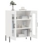 Hochglanzweißes Sperrholz-Sideboard 69,5 x 34 x 90 cm von vidaXL, Sideboards - Ref: Foro24-827798, Preis: 97,93 €, Rabatt: %