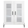 Hochglanzweißes Sperrholz-Sideboard 69,5 x 34 x 90 cm von vidaXL, Sideboards - Ref: Foro24-827798, Preis: 97,93 €, Rabatt: %