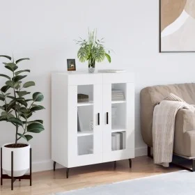 White engineered wood sideboard 69.5x34x90 cm by vidaXL, Sideboards - Ref: Foro24-827804, Price: 95,83 €, Discount: %