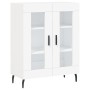 Aparador de madera de ingeniería blanco 69,5x34x90 cm de vidaXL, Aparadores - Ref: Foro24-827804, Precio: 97,04 €, Descuento: %