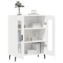White engineered wood sideboard 69.5x34x90 cm by vidaXL, Sideboards - Ref: Foro24-827804, Price: 95,83 €, Discount: %