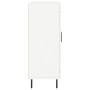 Aparador de madera de ingeniería blanco 69,5x34x90 cm de vidaXL, Aparadores - Ref: Foro24-827804, Precio: 97,04 €, Descuento: %