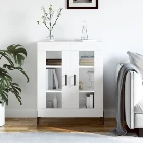 White engineered wood sideboard 69.5x34x90 cm by vidaXL, Sideboards - Ref: Foro24-827796, Price: 90,97 €, Discount: %
