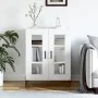 White engineered wood sideboard 69.5x34x90 cm by vidaXL, Sideboards - Ref: Foro24-827796, Price: 90,97 €, Discount: %