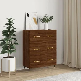 Sideboard aus eichenbraunem Holzwerkstoff, 69,5 x 34 x 90 cm von vidaXL, Sideboards - Ref: Foro24-827835, Preis: 94,17 €, Rab...