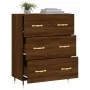 Oak brown engineered wood sideboard 69.5x34x90 cm by vidaXL, Sideboards - Ref: Foro24-827835, Price: 94,17 €, Discount: %