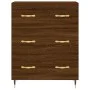 Oak brown engineered wood sideboard 69.5x34x90 cm by vidaXL, Sideboards - Ref: Foro24-827835, Price: 94,17 €, Discount: %